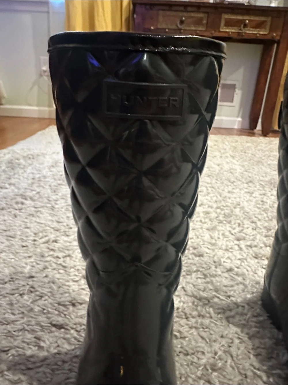 Hunter Quilted Rain Boots